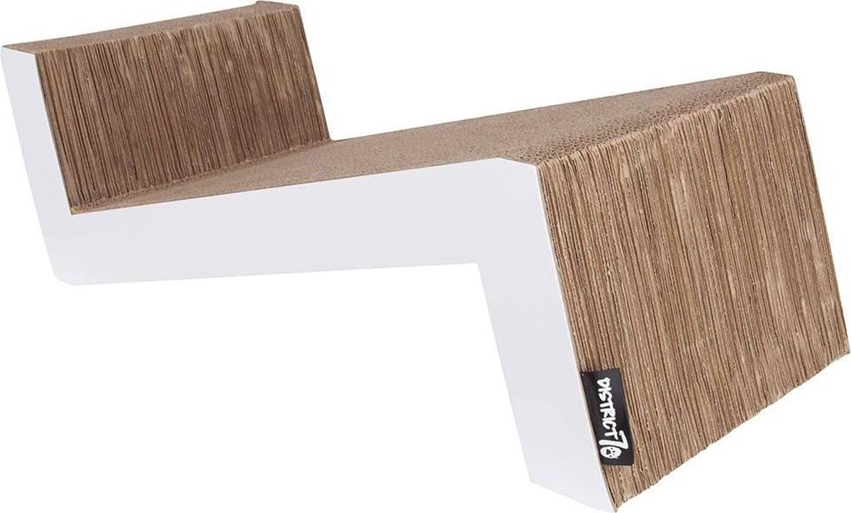 District 70 SOFA - Krabplank Voor Katten Van Duurzaam En Gerecycled Karton - 60x28x18 Cm - SOFA