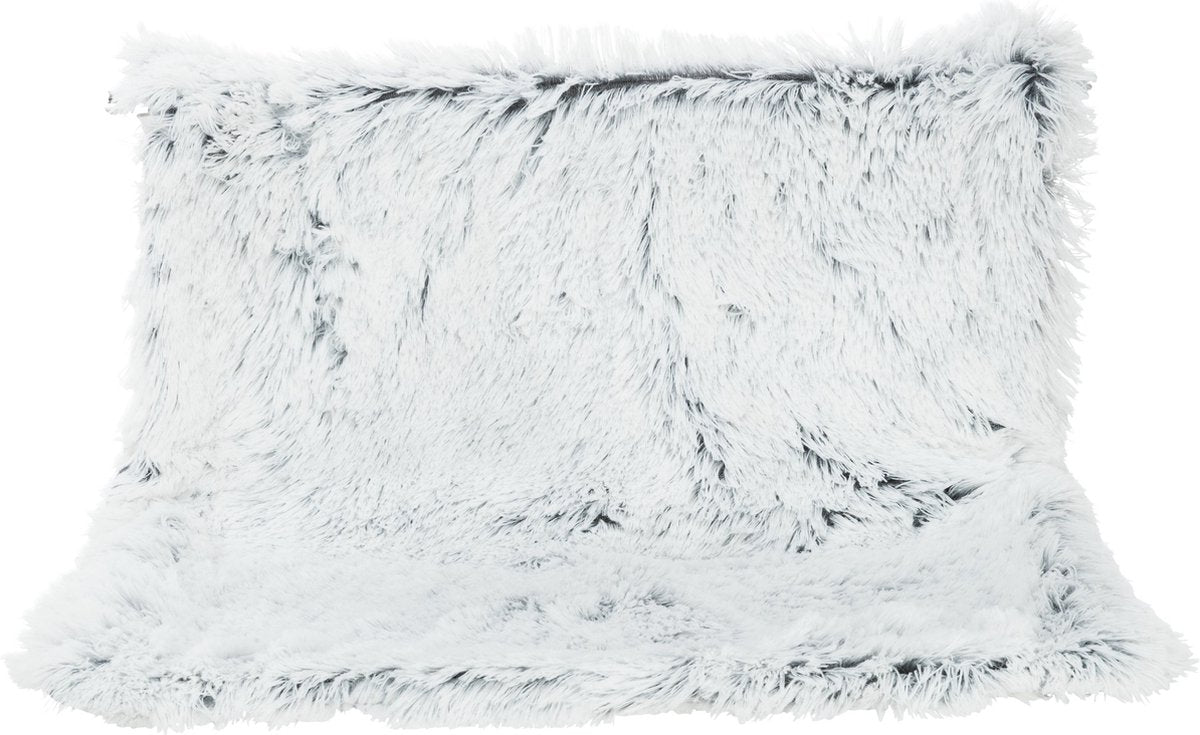  Trixie Radiator Hangmat Harvey Langhaar Pluche / Velours Wit Zwart - 45X31X26 CM