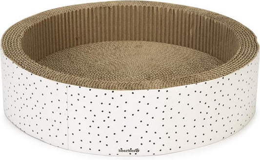  Beeztees Leezi - Krabspeelgoed - Karton - 42x42x10 Cm