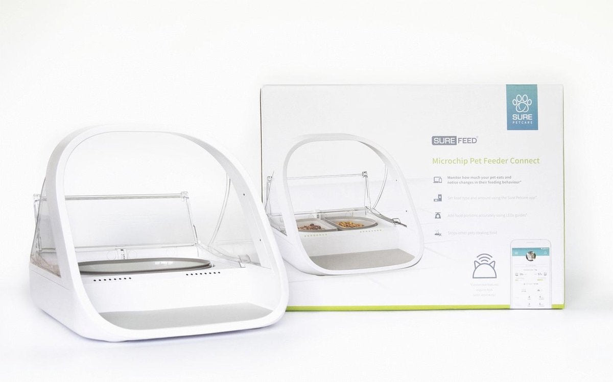  Surefeed Microchip Voerbak Connect Wit - - 21.5x22.7x31 (hxbxd) Cm