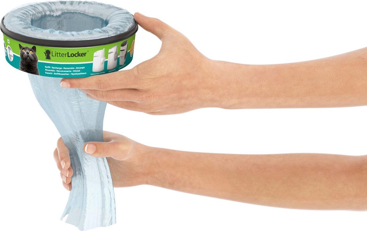  LitterLocker Kattenbakfilter Navulling - 3 St.