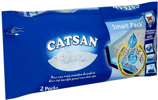  Catsan Smart Pack - Kattenbakvulling - 3 X 8 L