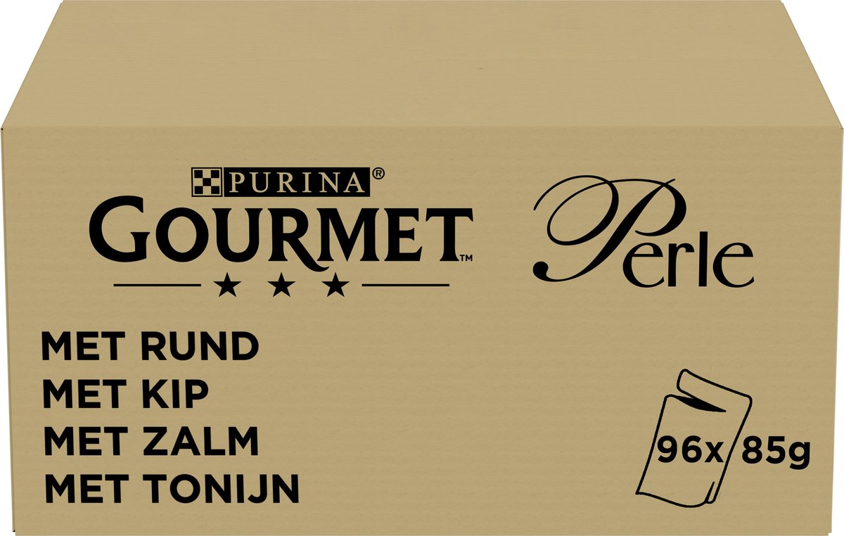 Purina One Gourmet Perle - Kattenvoer - Land En Zee - 96 X 85 Gram