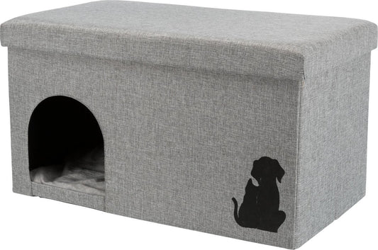  Trixie Kattenhuis Kimy Grijs 70X40X40 CM