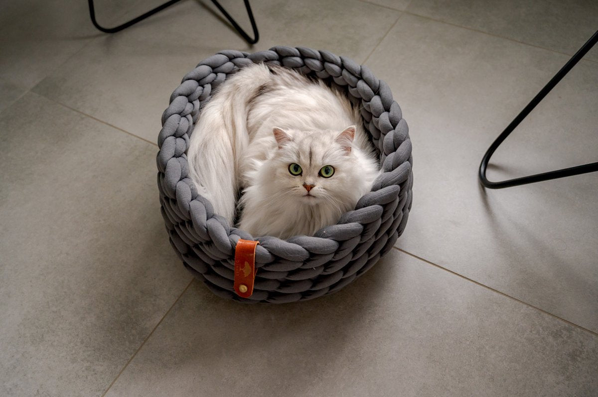  Djambo Kattenmanden, Gevlochten En Zachte Kattenbed, Comfortabel En Warm.