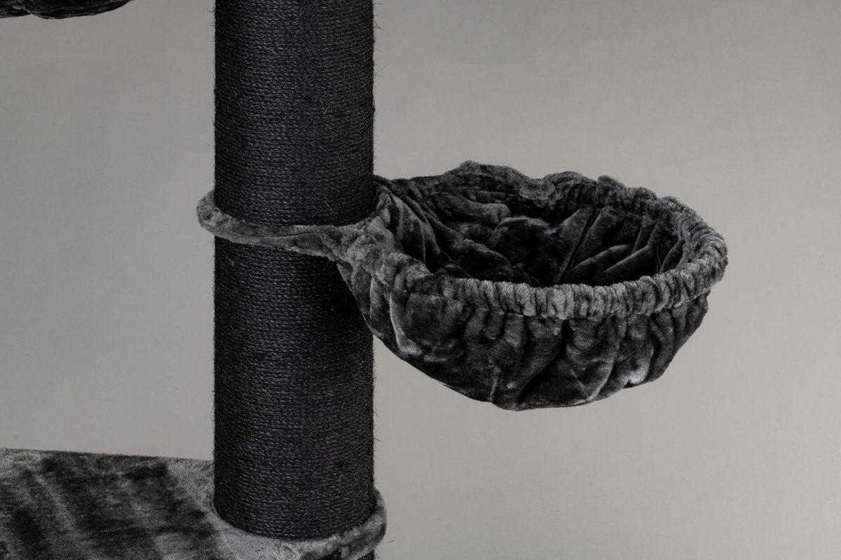  Krabpaal Plafondhoog Voor Grote Katten Maine Coon Tower Blackline Donkergrijs Antraciet Van RHRQuality