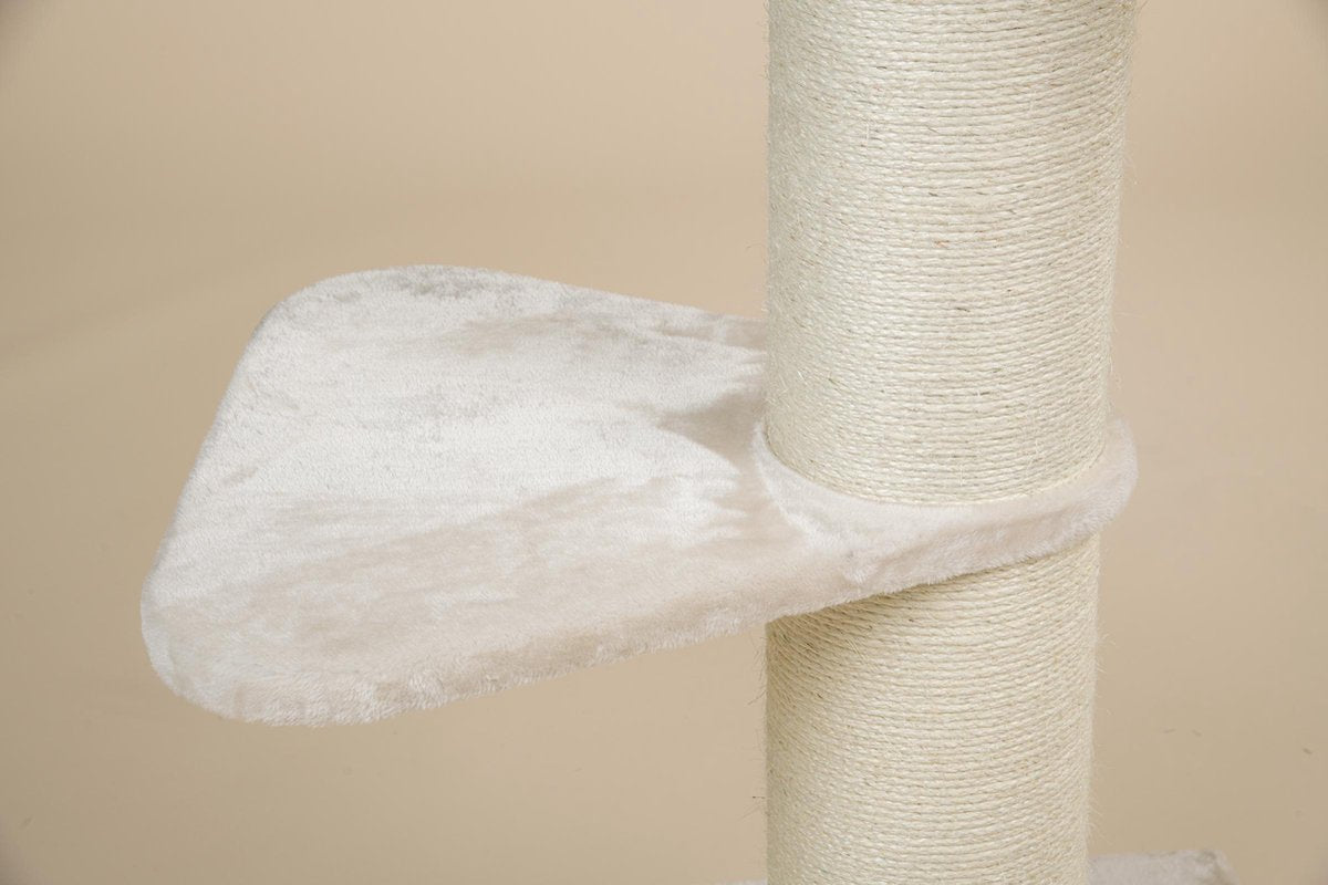  Krabpaal Plafondhoog Voor Grote Katten Maine Coon Tower Crown Crème Beige Van RHRQuality