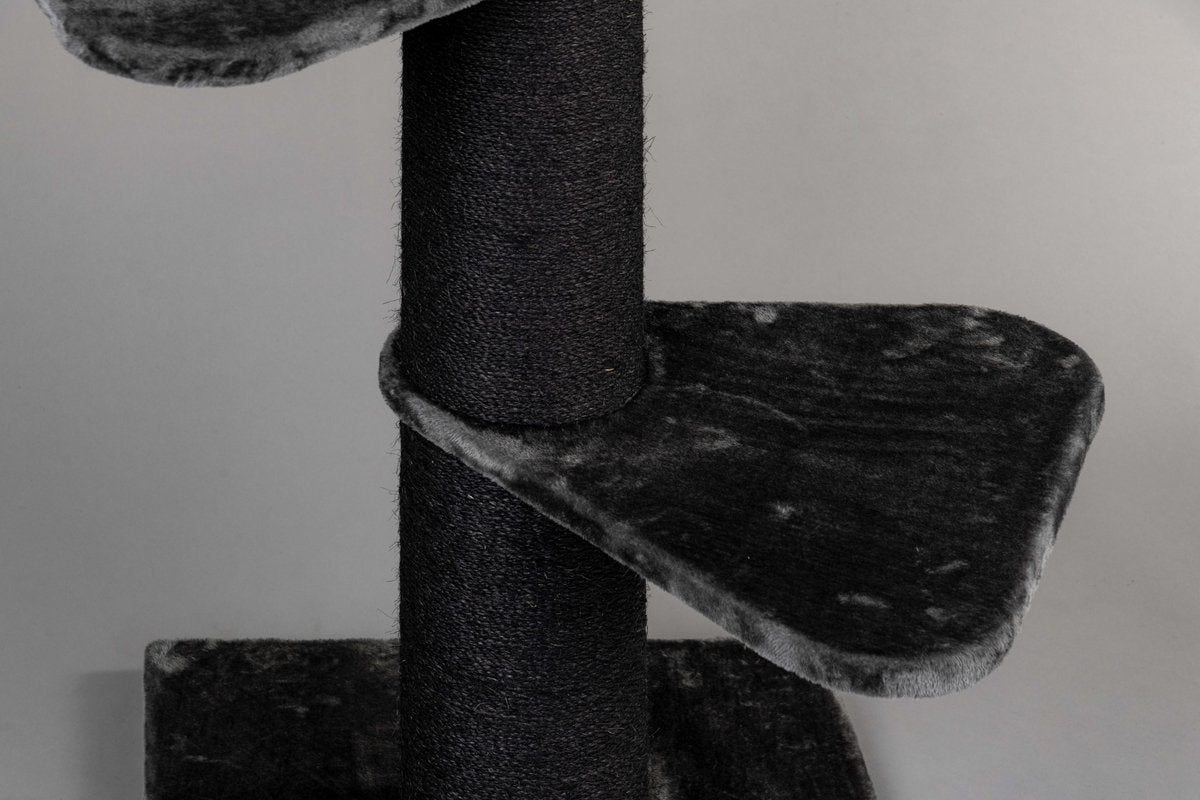  Krabpaal Plafondhoog Voor Grote Katten Maine Coon Tower Blackline Donkergrijs Antraciet Van RHRQuality