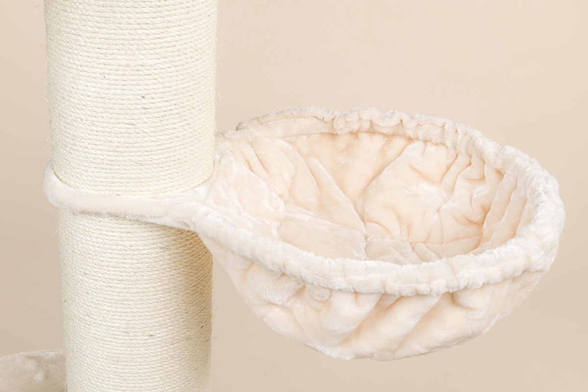  Krabpaal Voor Grote Katten Maine Coon Sleeper De Luxe Crème Beige Van RHRQuality