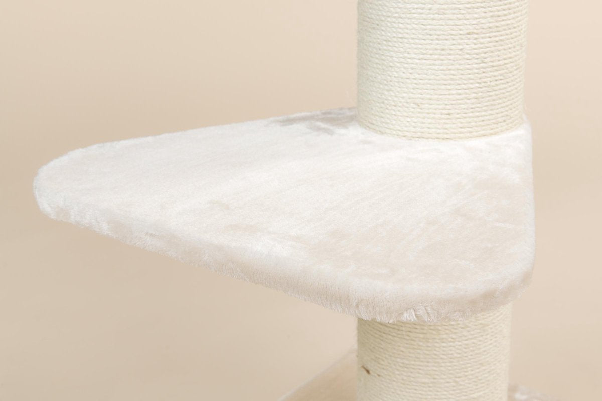  RHR Quality Royalty Krabpaal - Crème/wit - 60 X 60 X 155 Cm