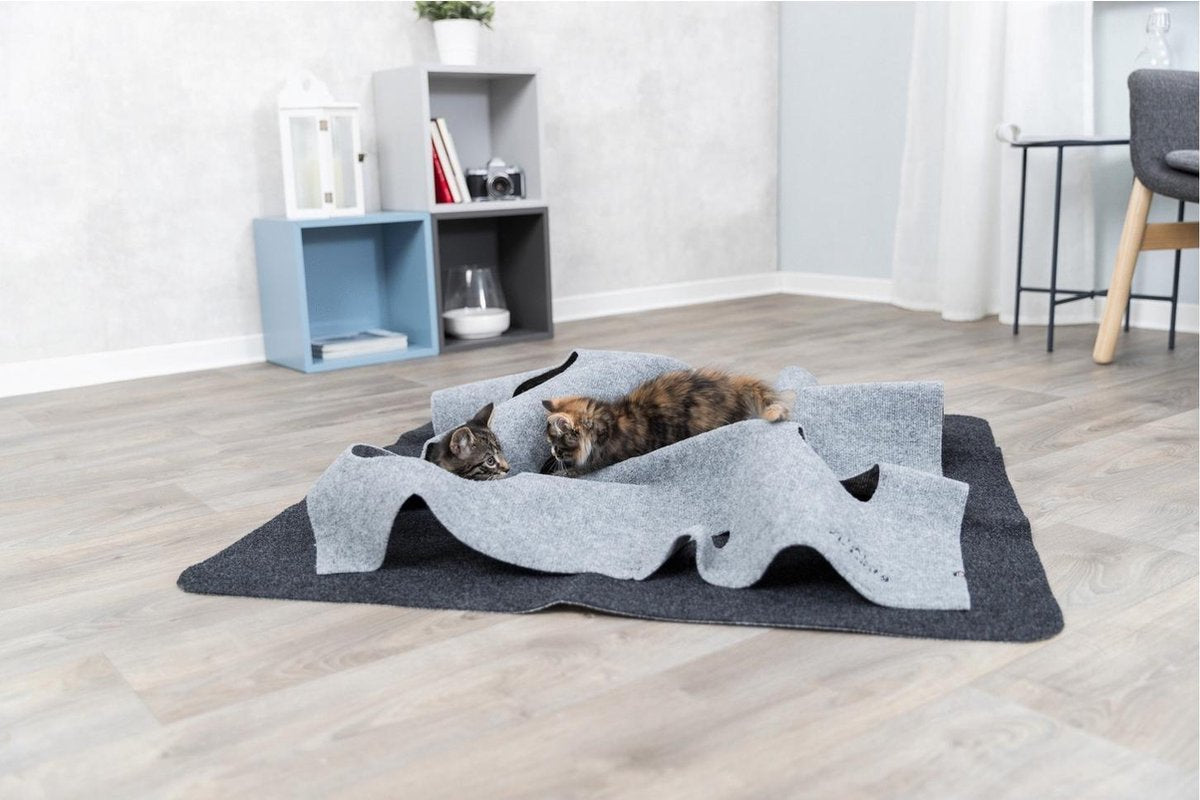  Trixie Cat Activity Adventure Carpet Grijs 99x99 Cm