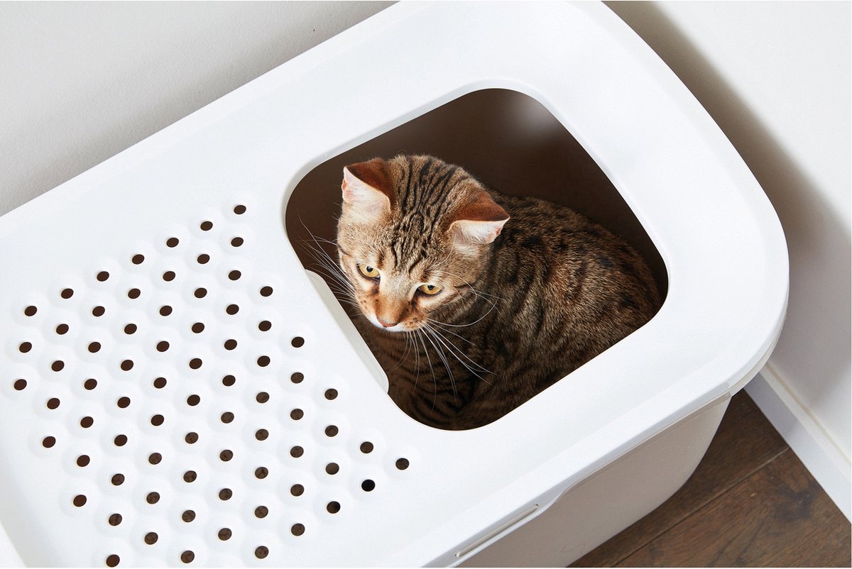  Savic Hop In - Kattenbak - Grijs - 58,5 X 39 X 39,5 Cm