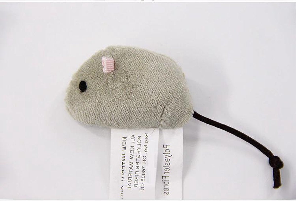 Merkloos EPIN | Katten Speelgoed | Speelmuisjes Set | Speelmuis | Pluche Speelmuizen | 3 Stuks