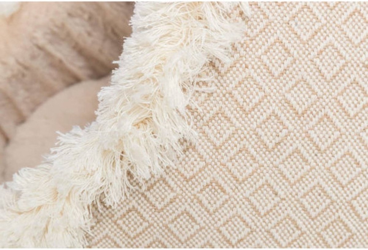  Trixie Kattenmand Iglo Boho Beige - 35X41X26 CM
