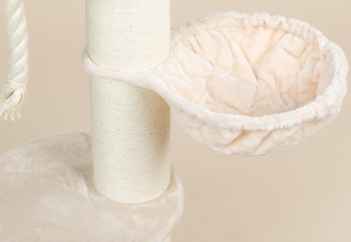  Krabpaal Voor Grote Katten Maine Coon Sleeper De Luxe Crème Beige Van RHRQuality