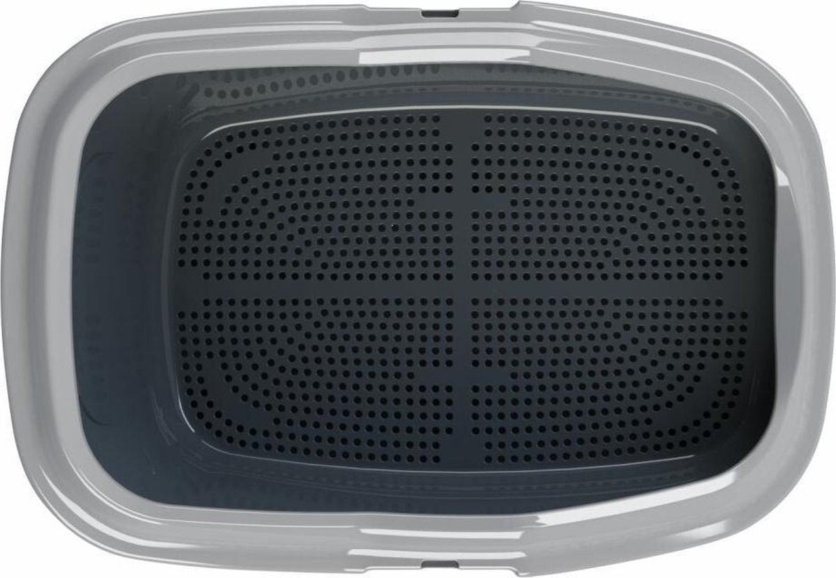 Peewee - Kattenbak EcoMinor Grijs Startpakket - 56 X 39 X 27.5cm
