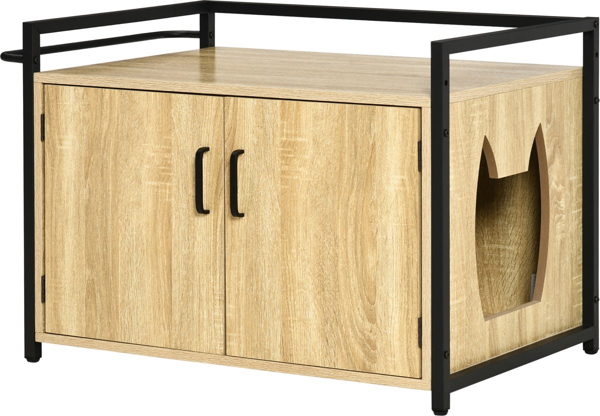  PawHut Katzentoilett Mit Griff D31-053