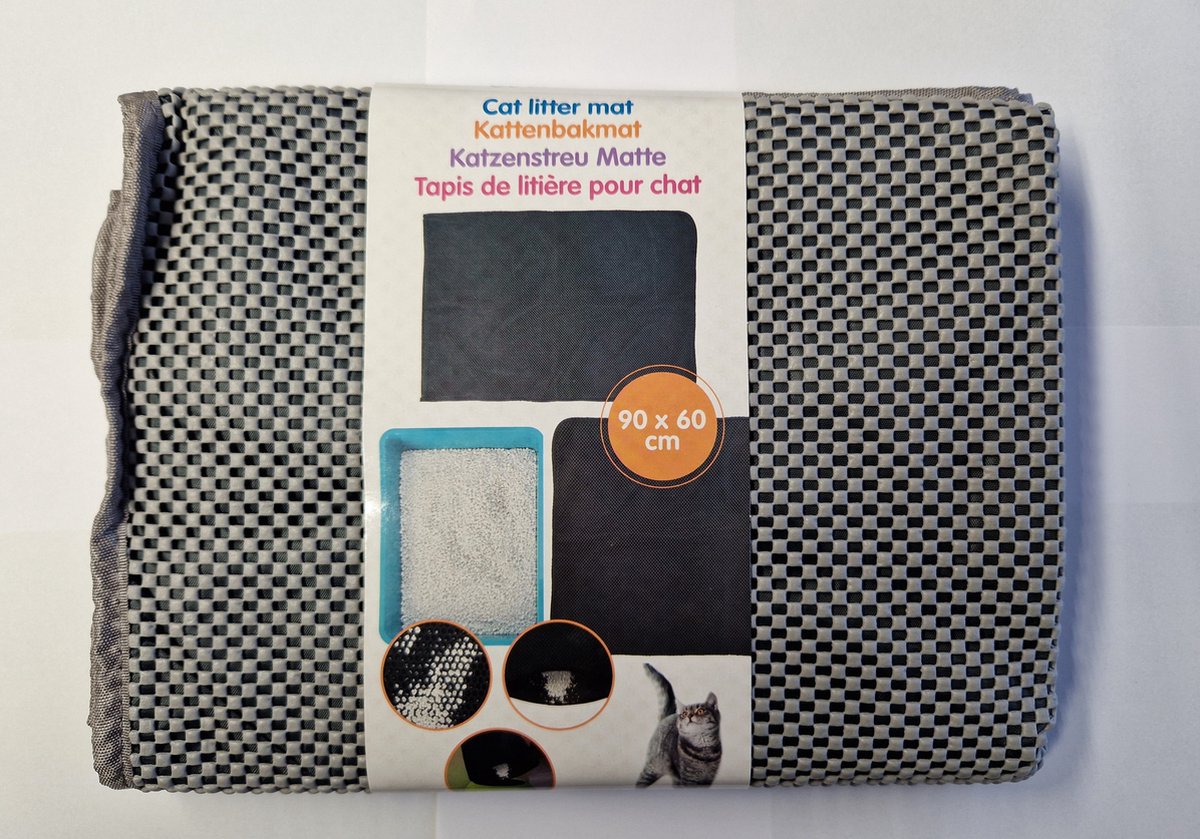  Kattenbakmat - Grit Opvanger - Schoonloopmat 90x60cm