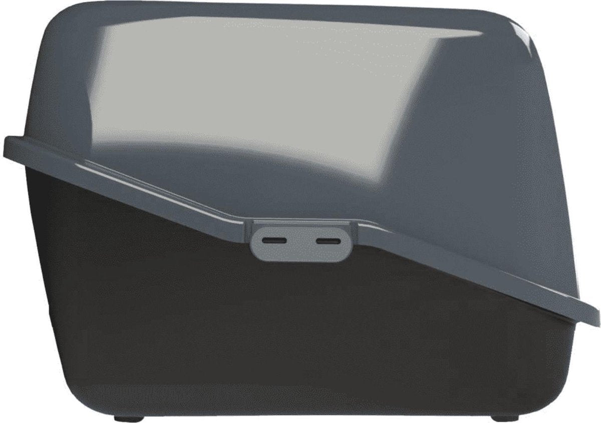  PeeWee Kattenbak EcoHus Startpakket - Antraciet - 56 X 39 X 38,5 Cm