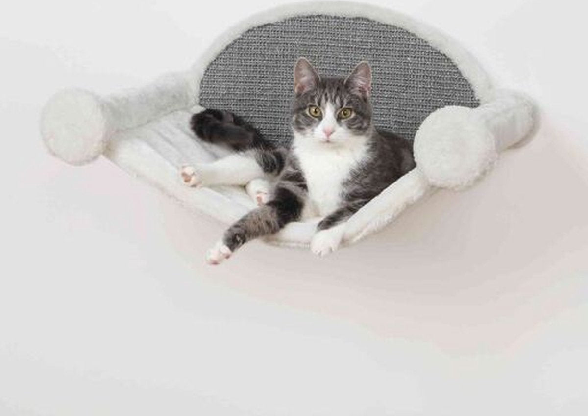  TRIXIE Kattenhangmat 54x28x33 Cm Crèmekleurig En Grijs 49920