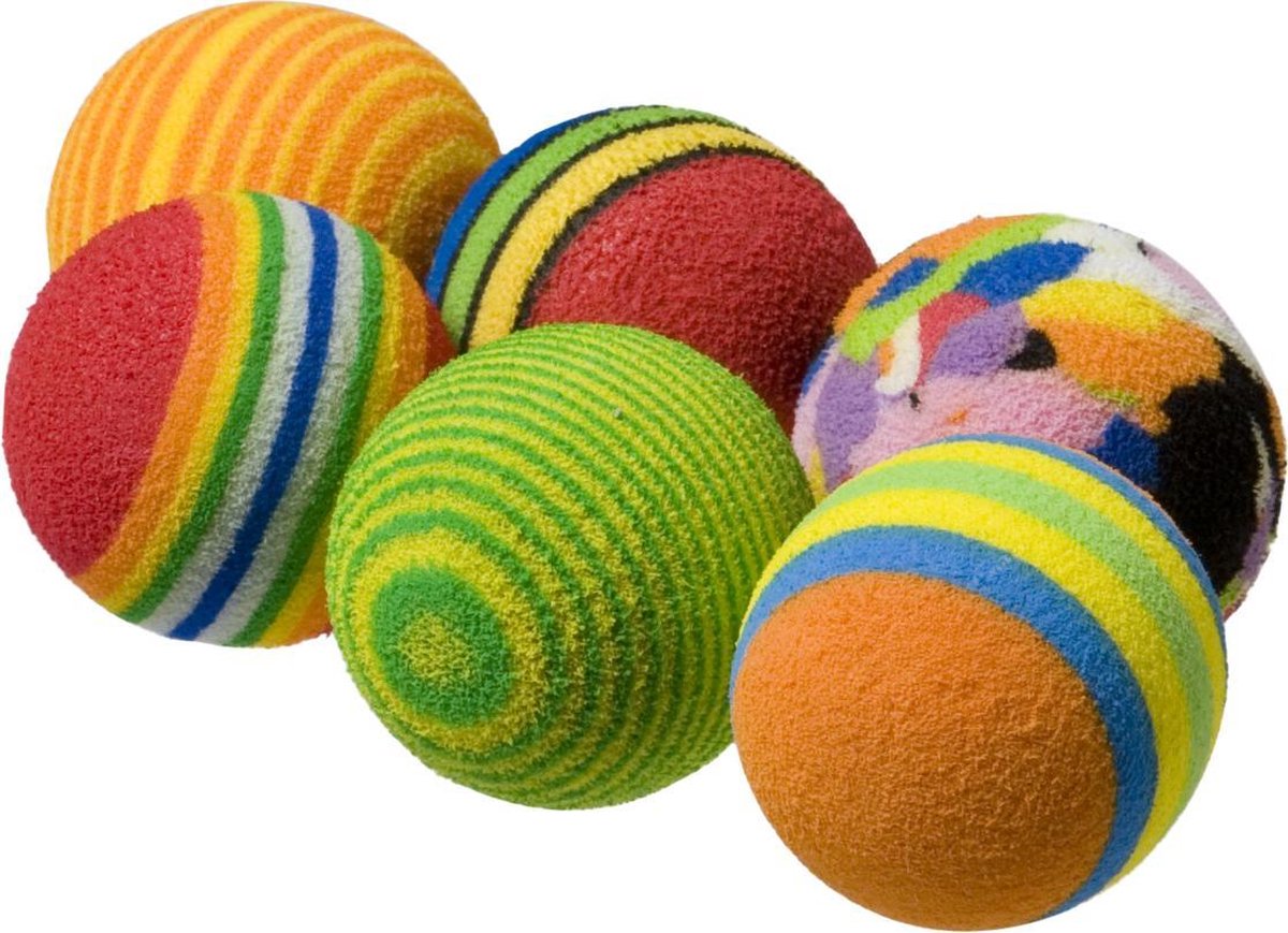  Adori Speeltje Bal Regenboog - Kattenspeelgoed - Multi