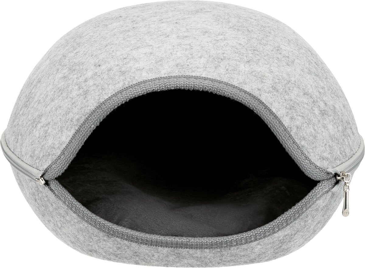  Trixie Relax Iglo Luna Lichtgrijs - 40X24X46 CM
