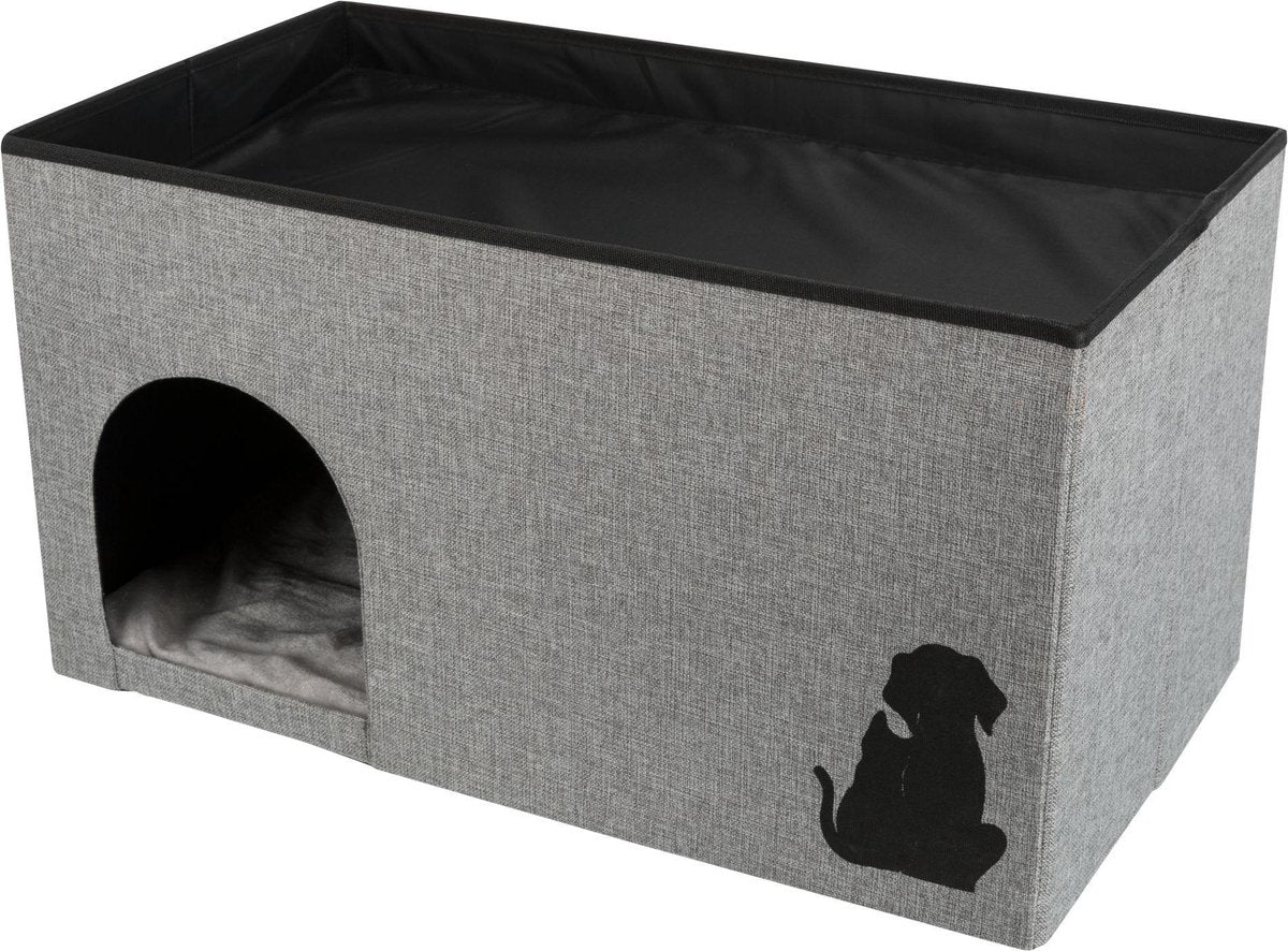  Trixie Kattenhuis Kimy Grijs 70X40X40 CM