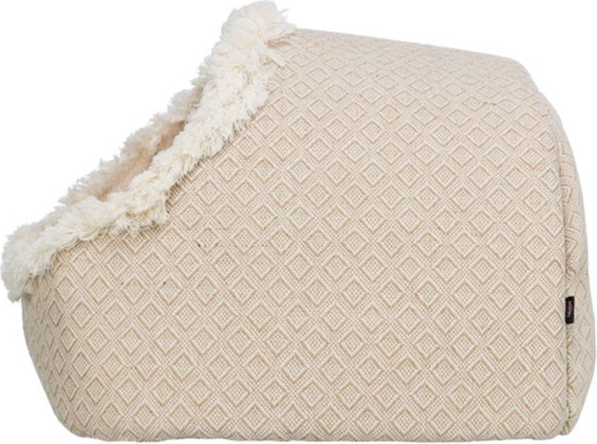 Trixie Kattenmand Iglo Boho Beige - 35X41X26 CM