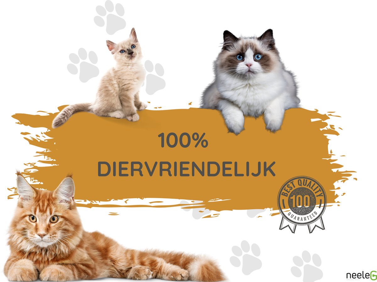 Merkloos Katten Anti Krab XXL Vellen - 10 Stuks - Met NeeleG Springveren - Meubelbescherming - Diervriendelijk - Geen Krabschade Aan Meubels - Bankbescherming - Enkelzijdig Klevend En Transparant - Zonder Punaises - Krabpaal - Anti Scratch - 30x45 CM