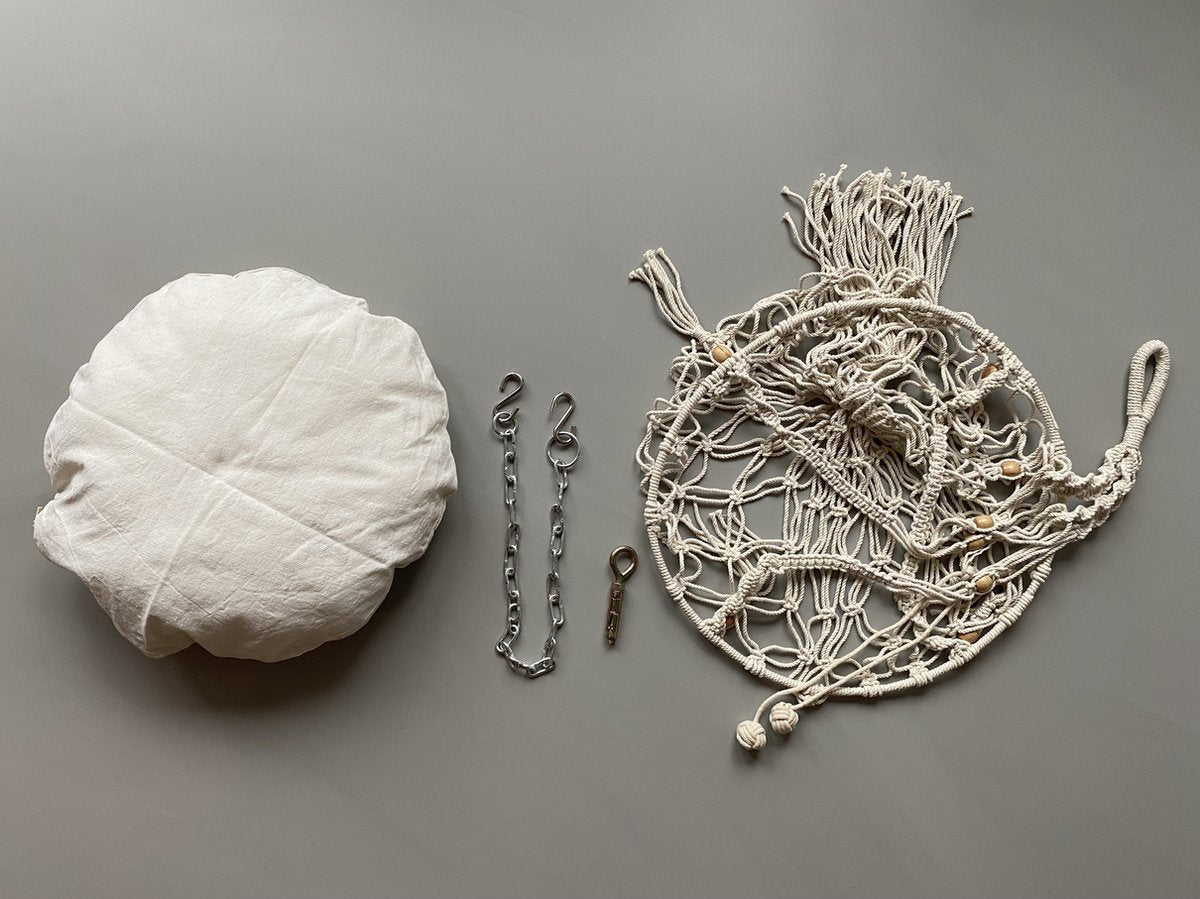  Bonbox Shop - Macrame Hangmat Voor Katten En Kittens - Kattenhammock - Hangmand