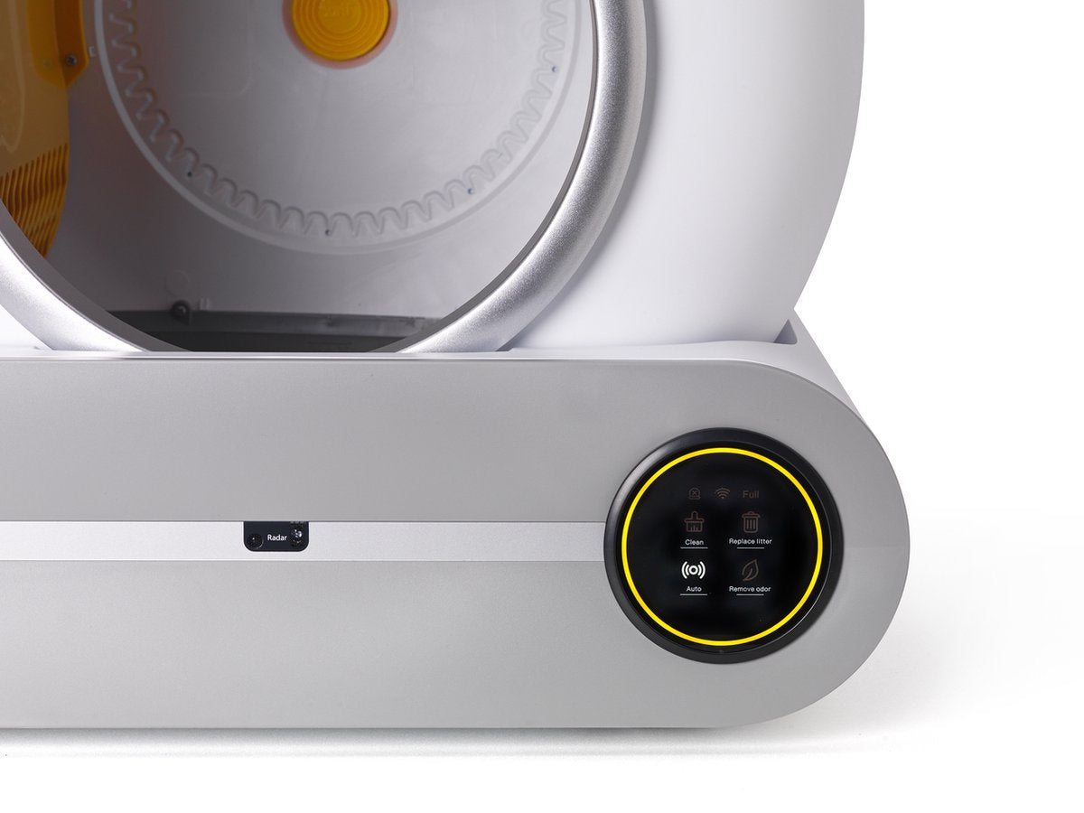 Merkloos Petlux® Zelfreinigende Automatische Kattenbak Met App En LED-Touch