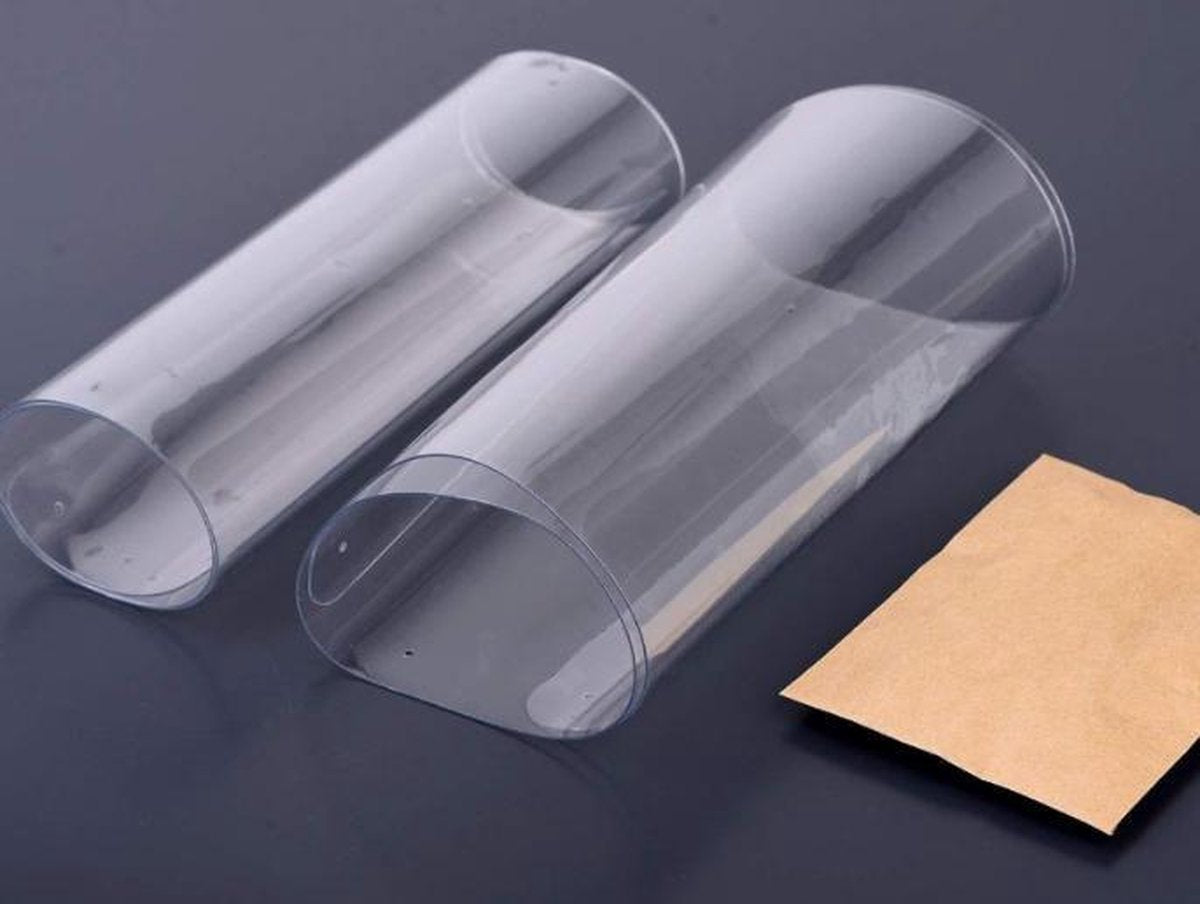 Merkloos Bank Beschermer Tegen Krabschade Van Katten En Honden 45*15CM – Anti Krab Nagels En Bijt Bescherming Meubilair – Voorkomt Bijtschade En Krabben Aan Meubels En Interieur – Transparant Protector 2 Stuks