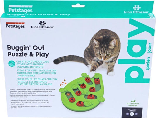  Nina Ottosson Puzzle &amp; Play Buggin Out Groen 35x26x4 Cm