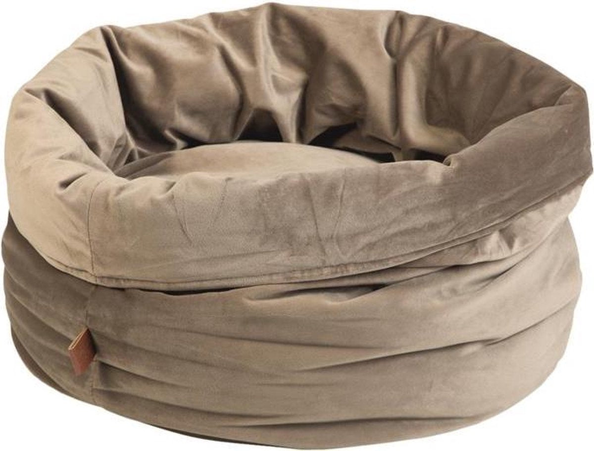  Designed By Lotte Kattenmand Fluweel Fluco Grijs 45 X 45 X 35 Cm