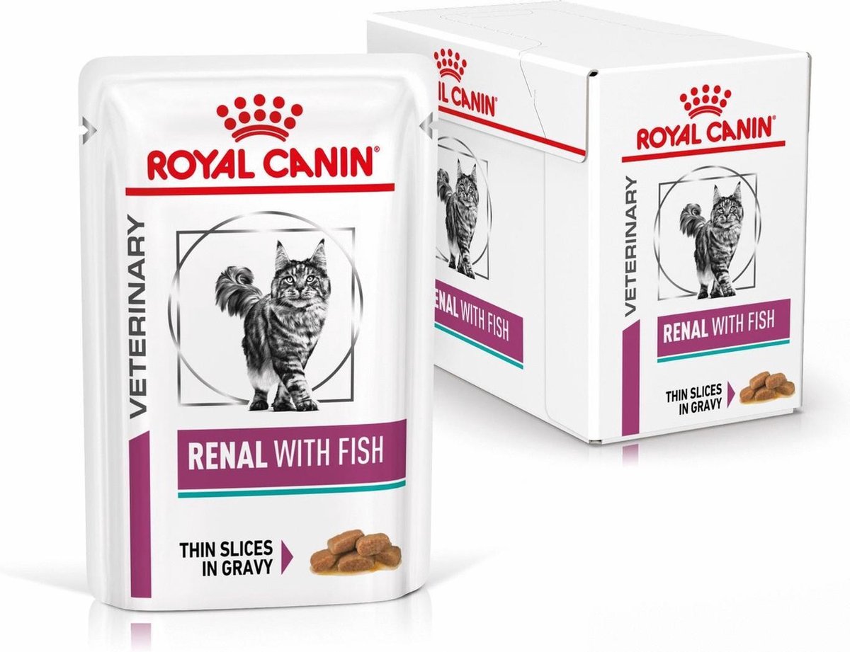  Royal Canin Renal - Tonijn - Kattenvoer - 12 X 85 G
