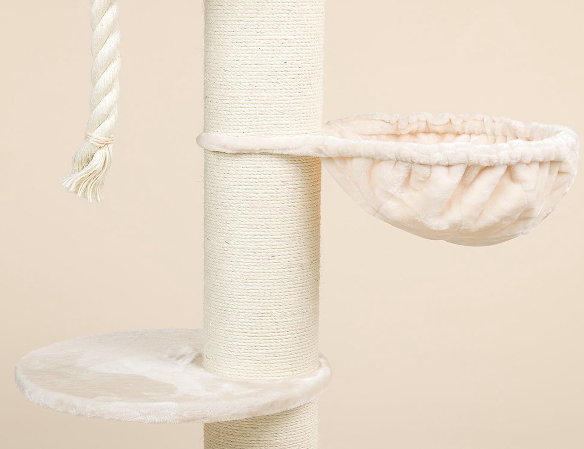  Krabpaal Voor Grote Katten Maine Coon Sleeper De Luxe Crème Beige Van RHRQuality