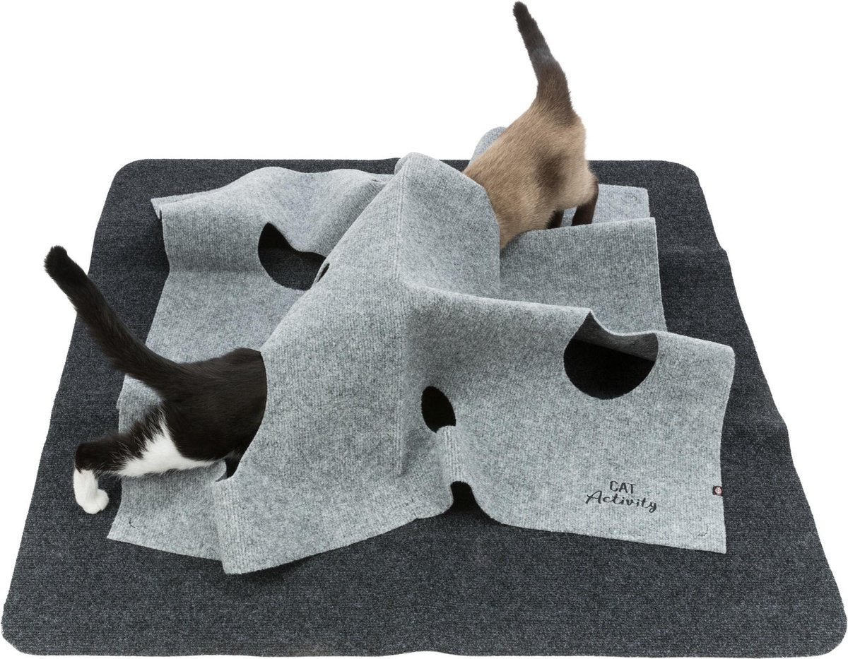  Trixie Cat Activity Adventure Carpet Grijs 99x99 Cm
