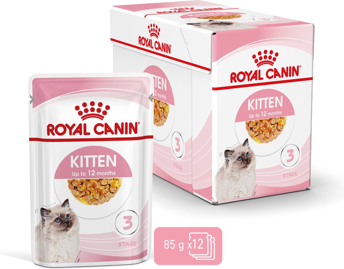  Royal Canin Kitten In Jelly - Kattenvoer - 1020 G