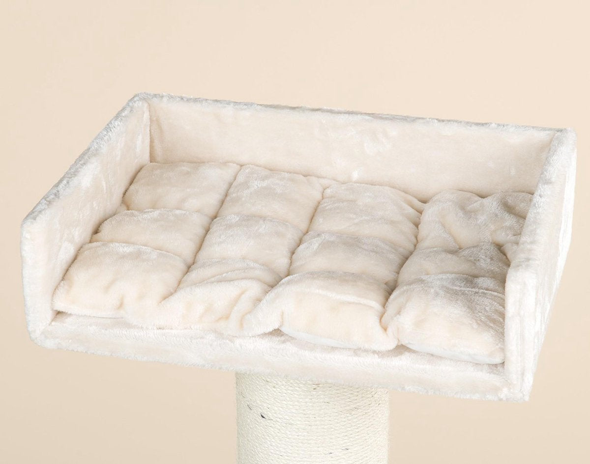  RHR Quality Royalty Krabpaal - Crème/wit - 60 X 60 X 155 Cm