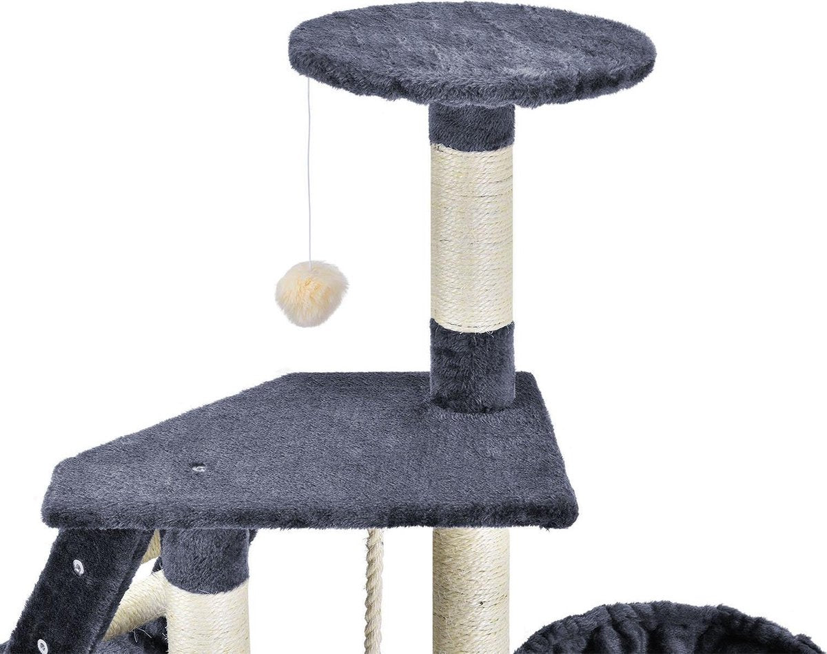 Merkloos Katten Krabpaal Buffy - 118 X 50 X 40 Cm - Grijs