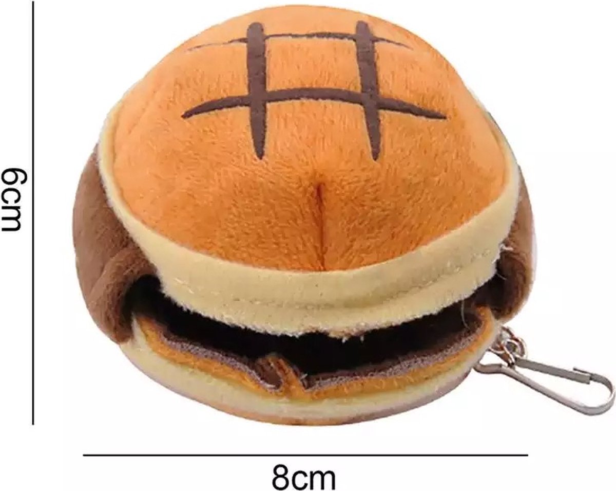  Premium Pluche Hamsterbedje Hamburger | Geschikt Voor In De Hamsterkooi | Hamster Speelgoed | Huisje | Kooi | Knuffel | Hangmat | Knaagdier | Knaagdieren | Knaagdierkooi | Knaagdierhuis | Rat | Rattenkooi | Hamster Bed