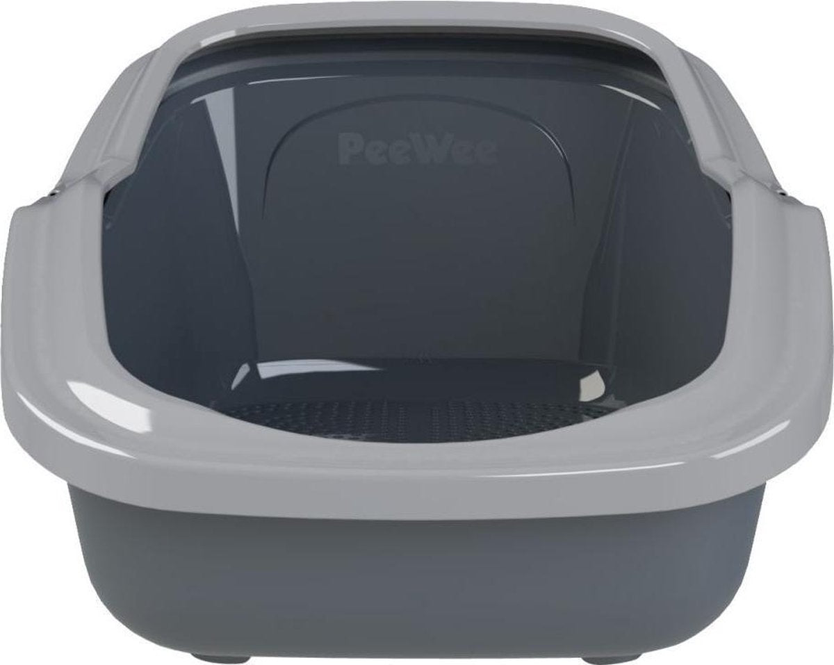  Peewee - Kattenbak EcoMinor Grijs Startpakket - 56 X 39 X 27.5cm