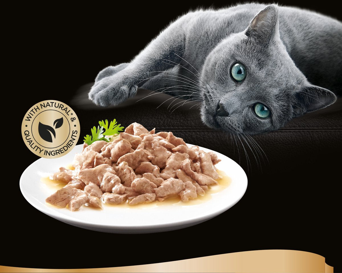  Sheba Mini Filets In Saus Kattenvoer Maaltijdzakjes Gevogelte 40 X 85 G