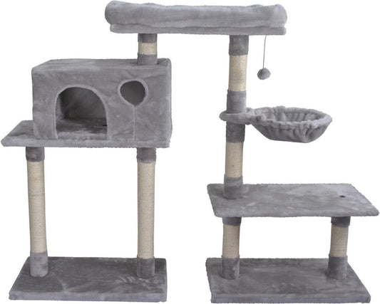  Adori Krabpaal Kingsley 3 In 1 - Krabpaal - 70x60x112 Cm Grijs