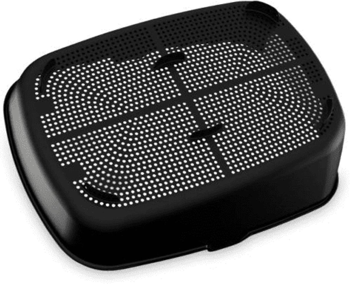  PeeWee Kattenbak XXL EcoDome Startpakket - Zwart - 66,5 X 48,5 X 46,5 Cm
