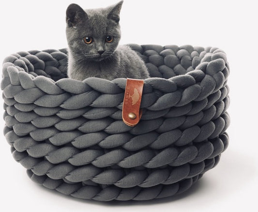  Djambo Kattenmanden, Gevlochten En Zachte Kattenbed, Comfortabel En Warm.