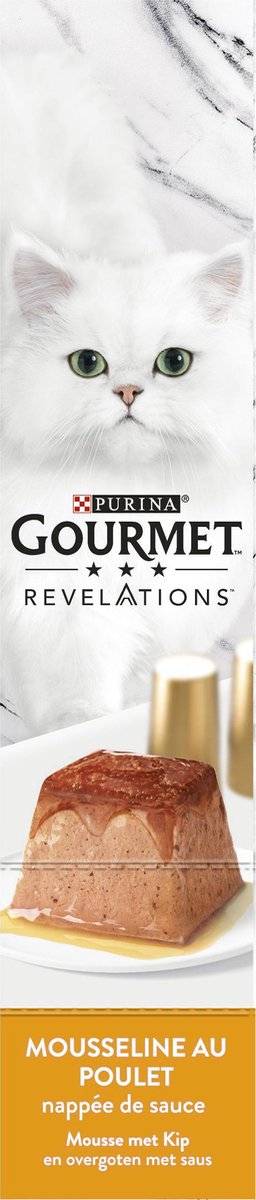  Gourmet Revelations Mousse - Kattenvoer Natvoer - Kip - 24 X 57 G