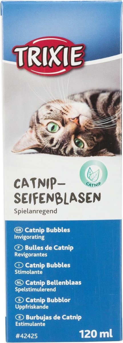  Trixie Bellenblaas Catnip 120 Ml