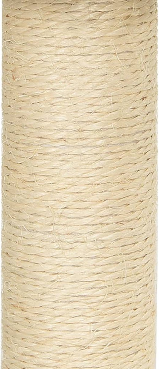  VidaXL Kattenmeubel Met Sisal Krabpalen 71 Cm Crèmekleurig