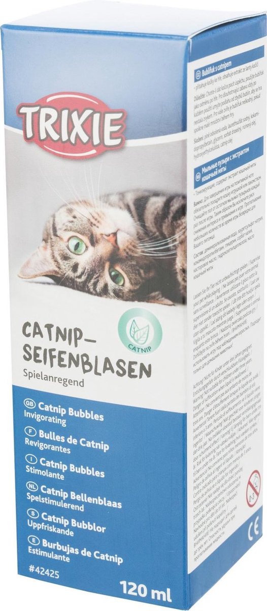 Trixie Bellenblaas Catnip 120 Ml